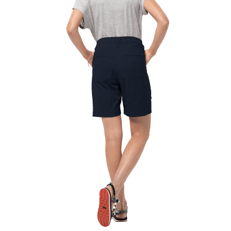 Women's Desert Shorts Brand Jack Wolfskin Midnight Blue Best