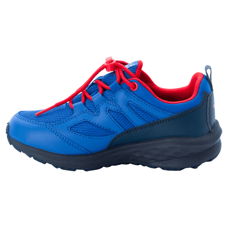 Best Blue-Red Kid's Unleash 4 Speed Texapore Brand Jack Wolfskin