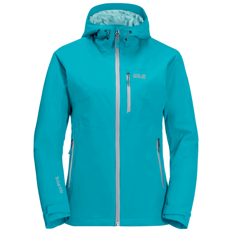 Origin Women's Eagle Peak Jacket Brand Jack Wolfskin Dark Aqua