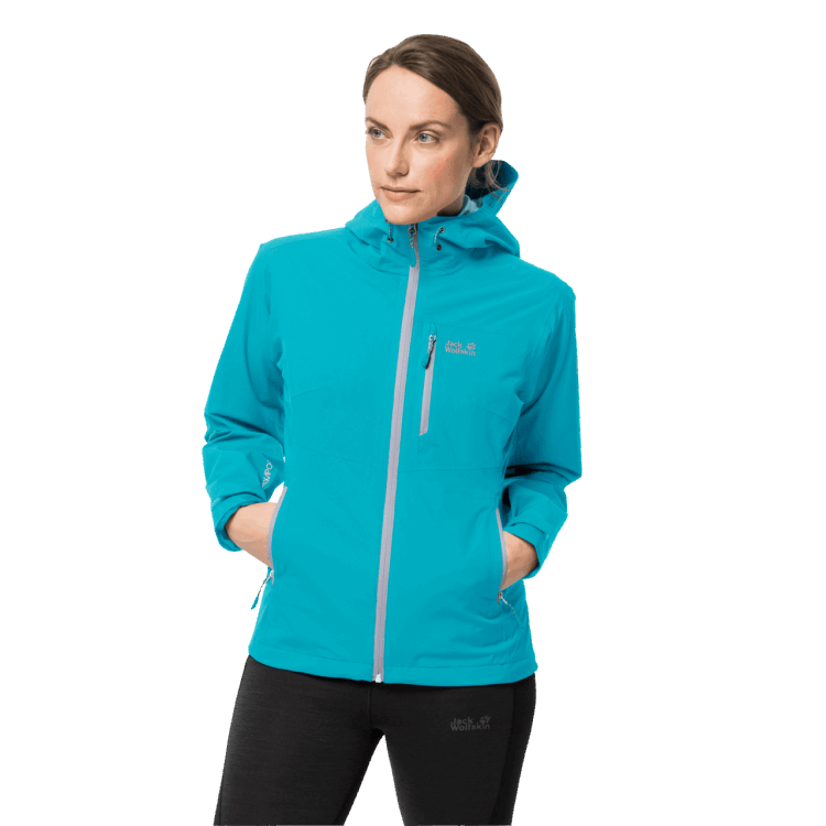Origin Women's Eagle Peak Jacket Brand Jack Wolfskin Dark Aqua