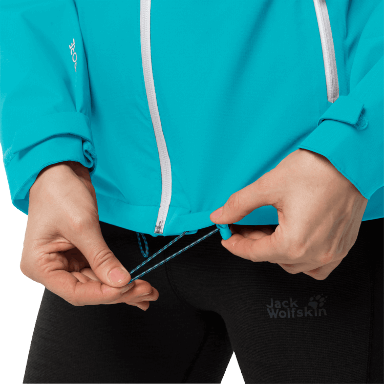 Origin Women's Eagle Peak Jacket Brand Jack Wolfskin Dark Aqua