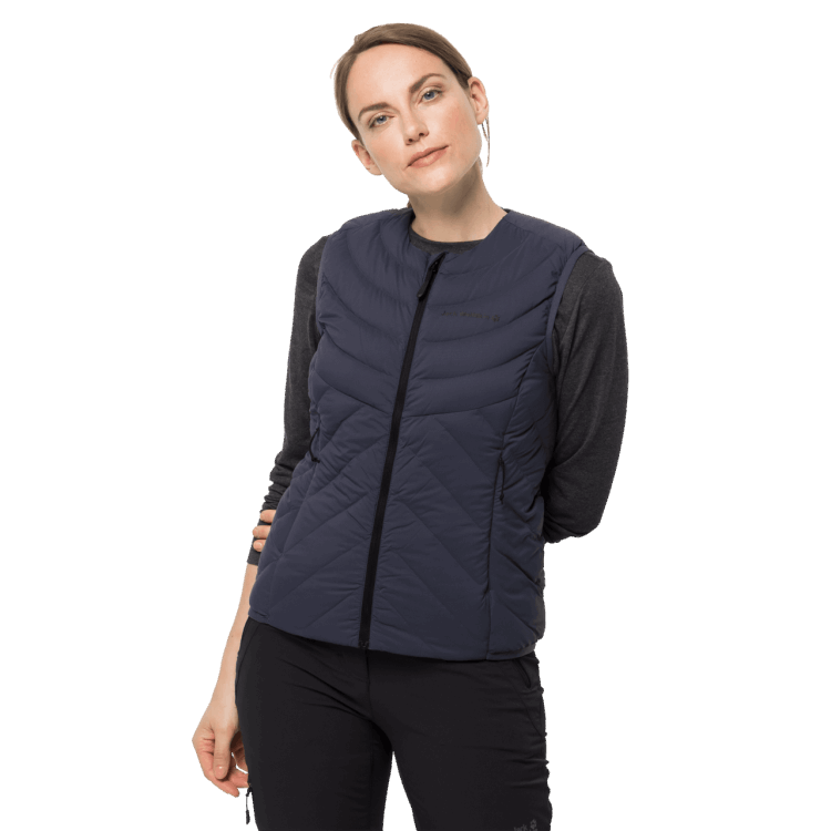 Graphite Women's Athletic Vest Brand Jack Wolfskin Original