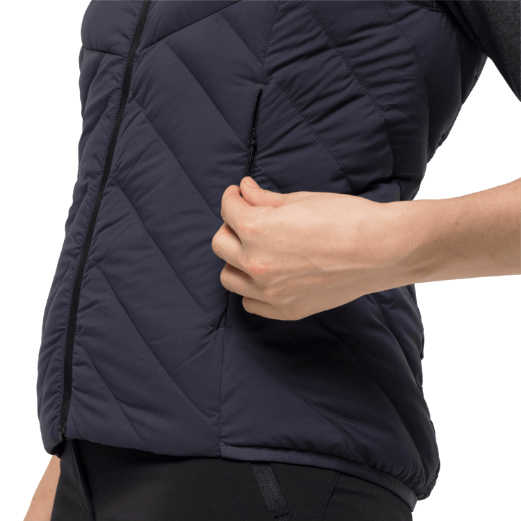 Graphite Women's Athletic Vest Brand Jack Wolfskin Original