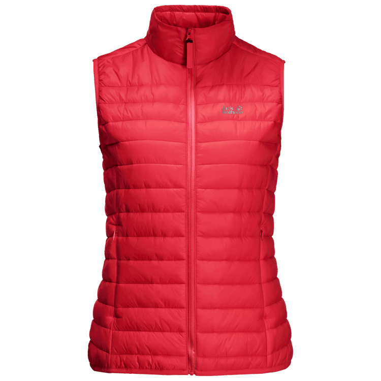 Brand Jack Wolfskin Women's JWP Vest Tulip Red Best