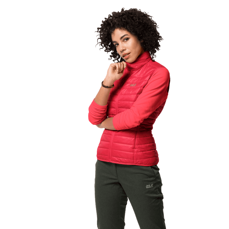 Brand Jack Wolfskin Women's JWP Vest Tulip Red Best