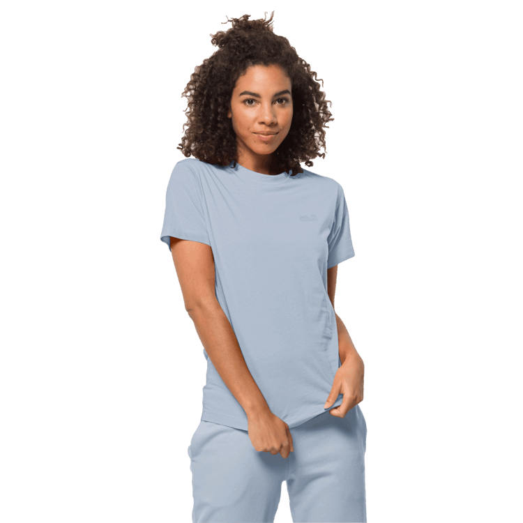 Blue Fog Origins Brand Jack Wolfskin Women's Essential T
