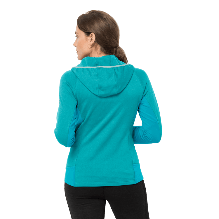 Brand Jack Wolfskin Dark Aqua Women's Hydro Grid Fleece Original