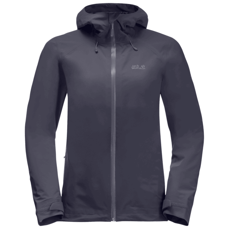 Women's Highest Peak Jacket Brand Jack Wolfskin Origin Graphite