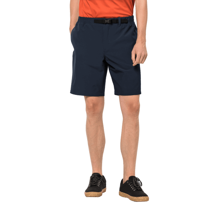 Men's Summer Lifestyle Shorts Hot Brand Jack Wolfskin Night Blue