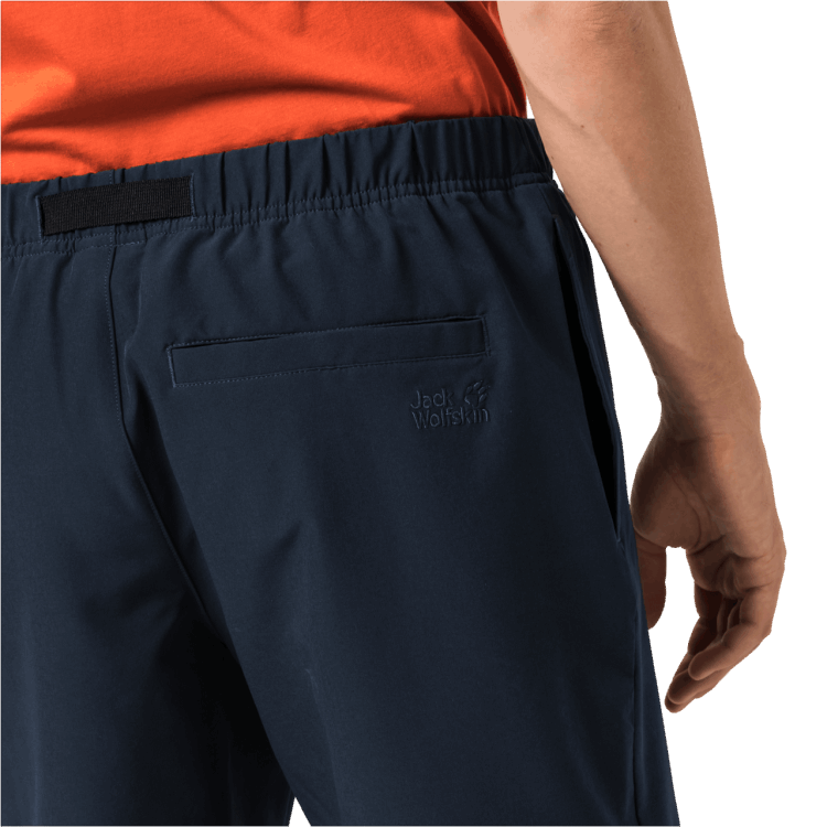 Men's Summer Lifestyle Shorts Hot Brand Jack Wolfskin Night Blue