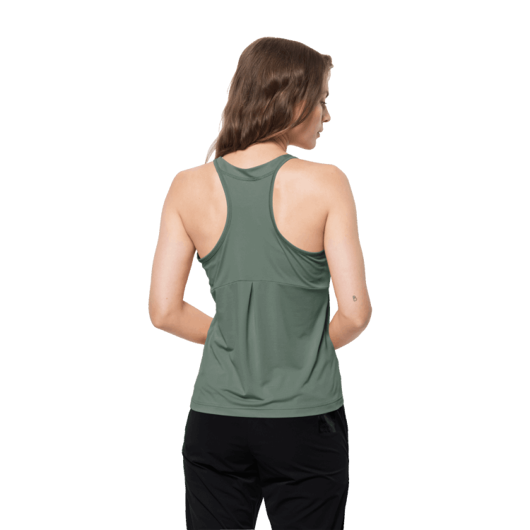 Hot Women's Tasman Tank Brand Jack Wolfskin Hedge Green