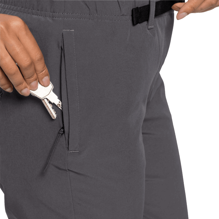 Origin Women's Summer Lifestyle Pants Asphalt Brand Jack Wolfskin