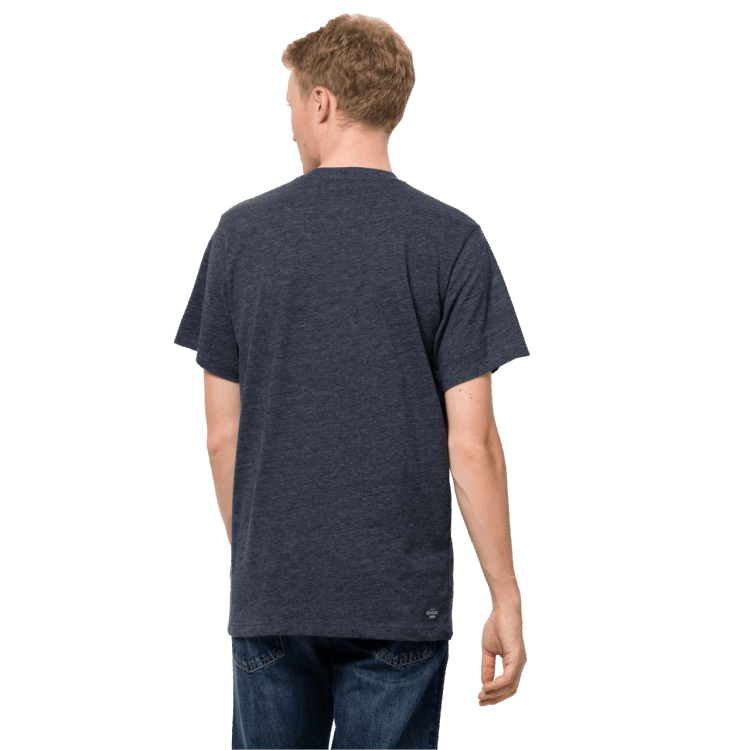 Origin Men's Ocean Life T Night Blue Brand Jack Wolfskin