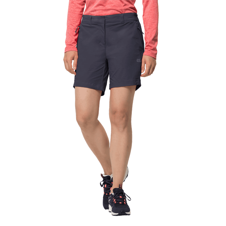 Women's Peak Short Brand Jack Wolfskin Graphite Hot