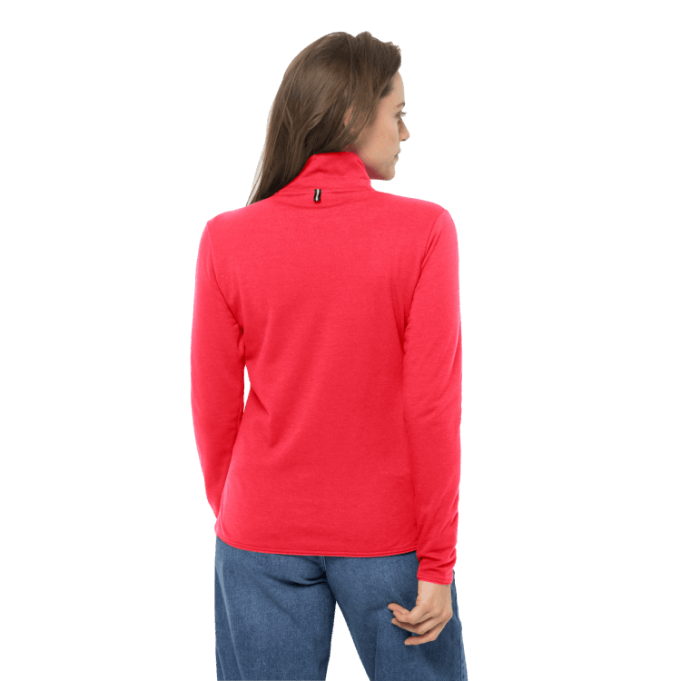 Brand Jack Wolfskin Fashion Tulip Red Women's JWP Midlayer