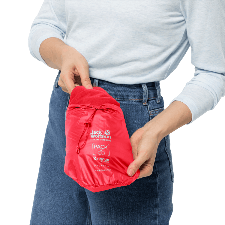 Brand Jack Wolfskin Fashion Tulip Red Women's JWP Midlayer