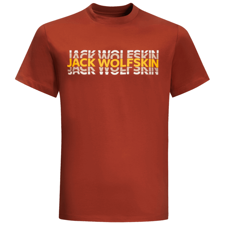 Men's Strobe T Brand Jack Wolfskin Best Mexican Pepper