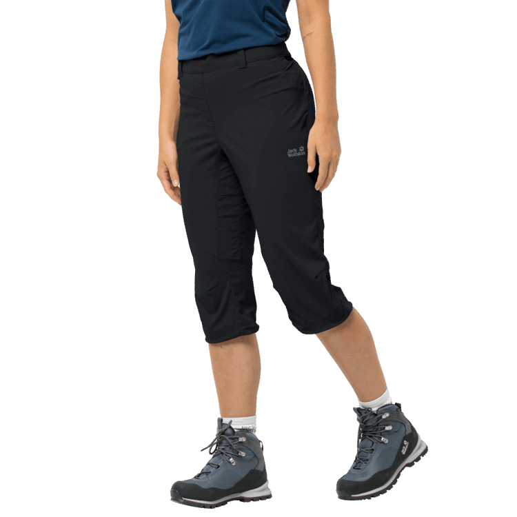 Origin Activate Light 3/4 Pants Brand Jack Wolfskin Black