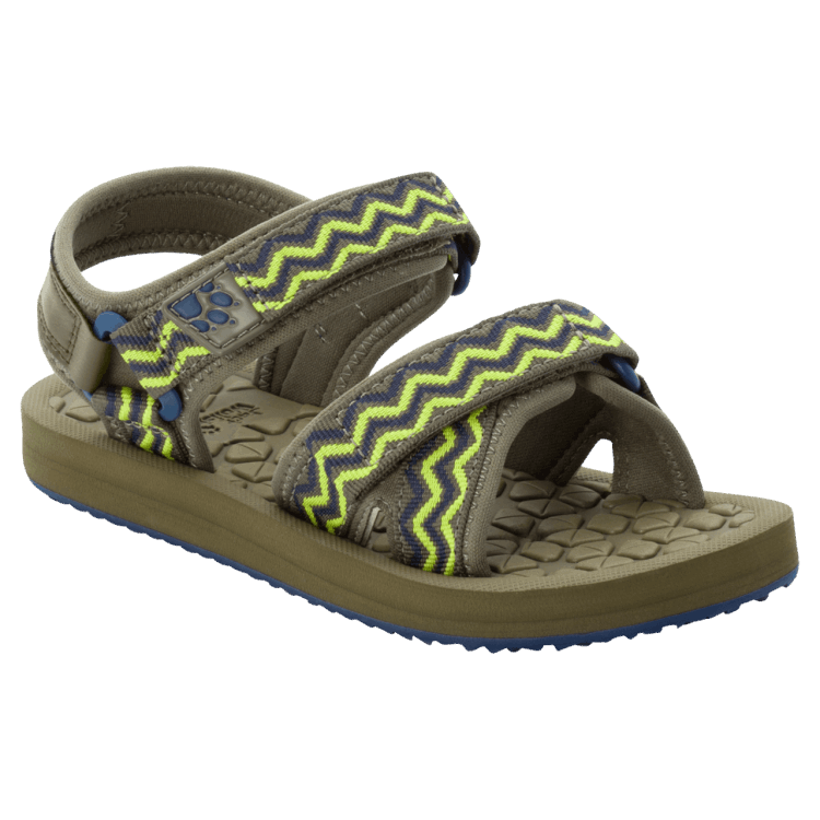 Kid's Zulu Vc Origin Brand Jack Wolfskin Green-Lime