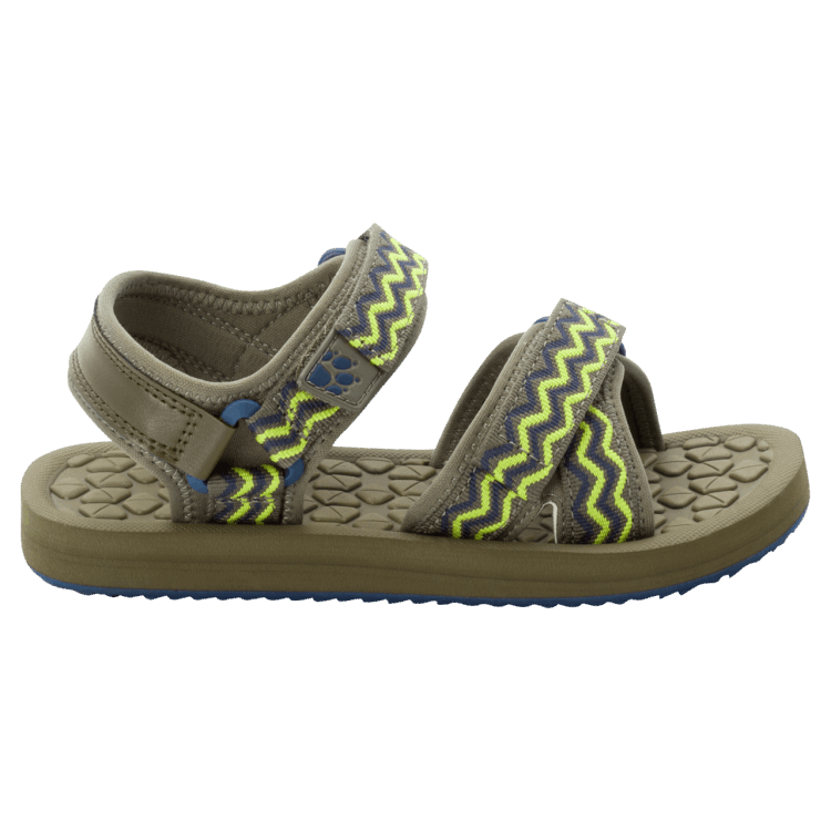 Kid's Zulu Vc Origin Brand Jack Wolfskin Green-Lime