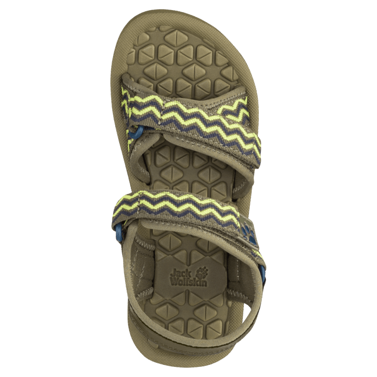 Kid's Zulu Vc Origin Brand Jack Wolfskin Green-Lime