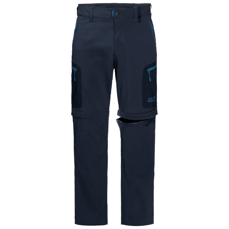 Origin Night Blue Men's Activate Light Zip Off Brand Jack Wolfskin