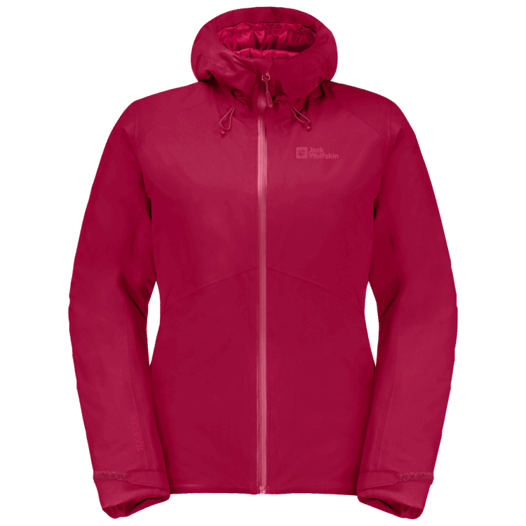 Women's Wisper Insulated Jacket Cranberry Original Brand Jack Wolfskin