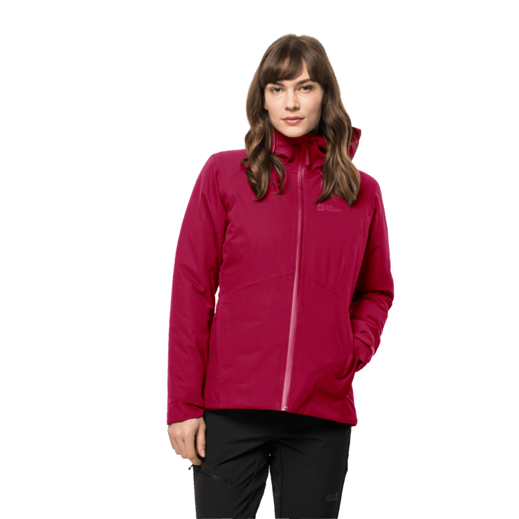 Women's Wisper Insulated Jacket Cranberry Original Brand Jack Wolfskin