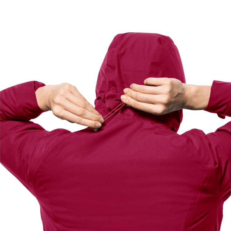 Women's Wisper Insulated Jacket Cranberry Original Brand Jack Wolfskin