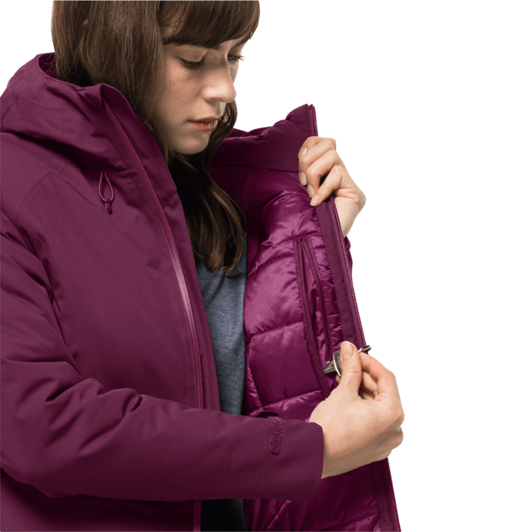 Women's Wisper Insulated Jacket Hot Brand Jack Wolfskin Wild Berry