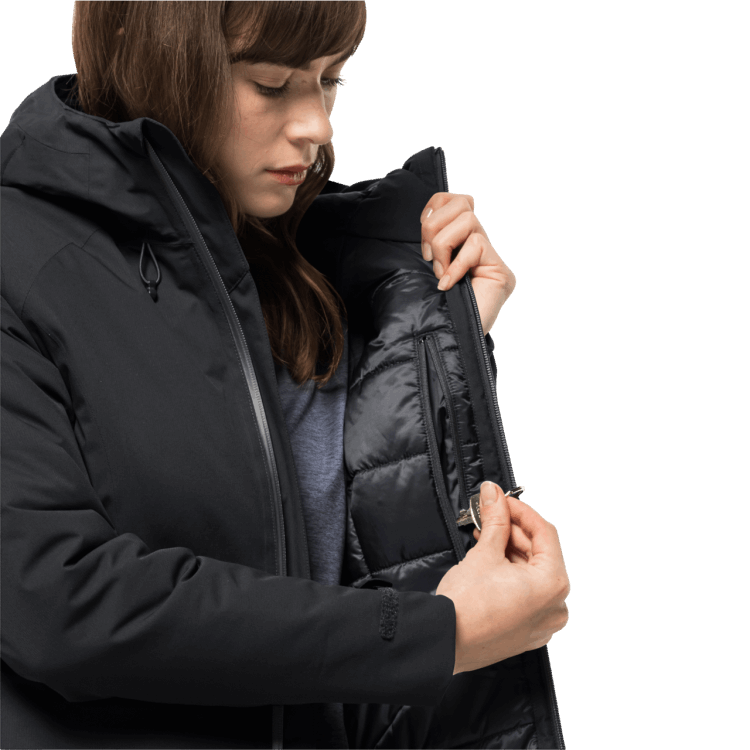 Women's Wisper Insulated Jacket Best Black Brand Jack Wolfskin
