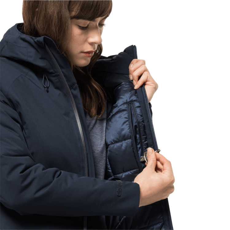 Brand Jack Wolfskin Night Blue New Women's Wisper Insulated Jacket