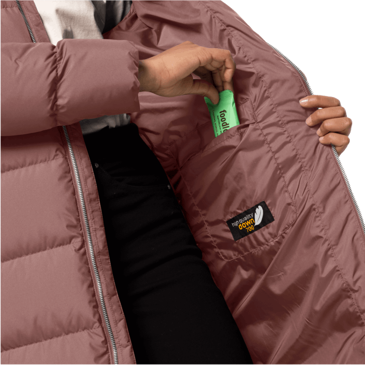 Brand Jack Wolfskin Collection Women's Frozen Palace Coat Afterglow