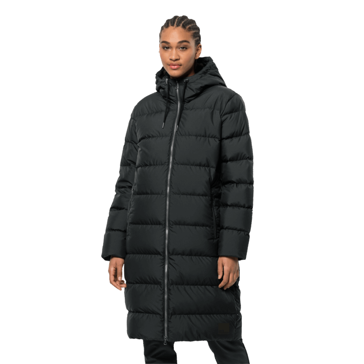 Brand Jack Wolfskin Collections Black Women's Frozen Palace Coat