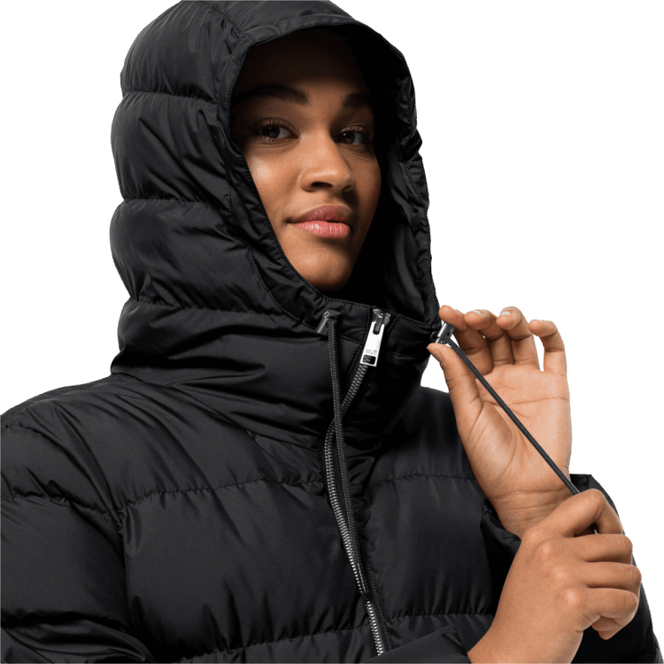 Brand Jack Wolfskin Collections Black Women's Frozen Palace Coat