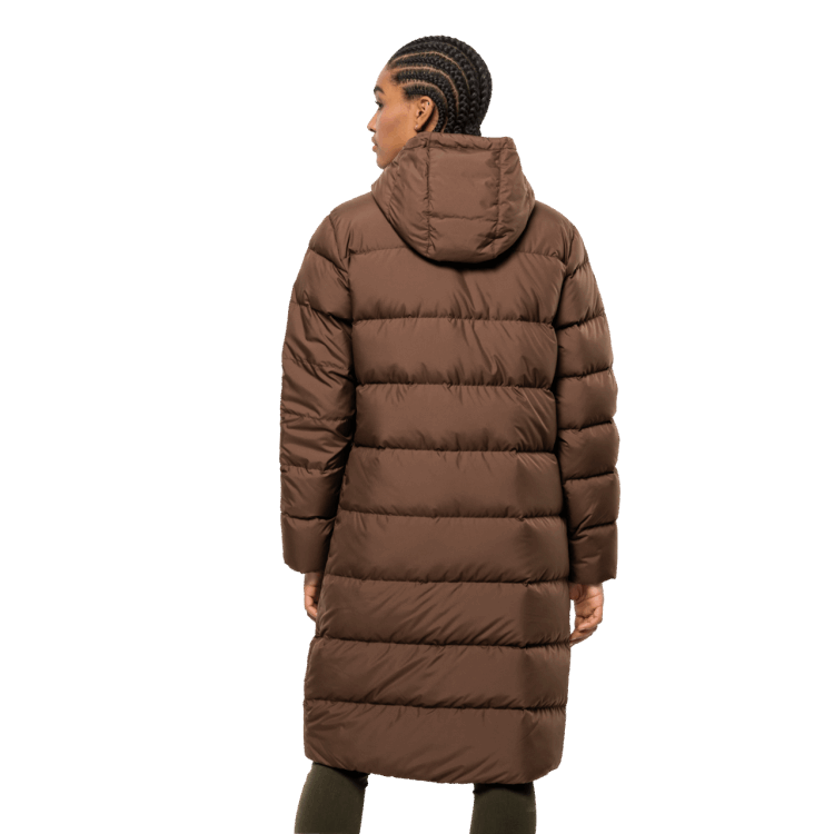 Brand Jack Wolfskin Women's Frozen Palace Coat Hazelnut Brown Origin