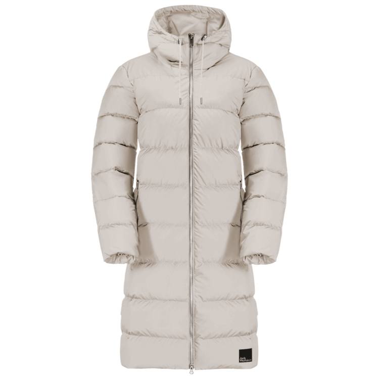 Brand Jack Wolfskin Women's Frozen Palace Coat Origins Winter Pearl