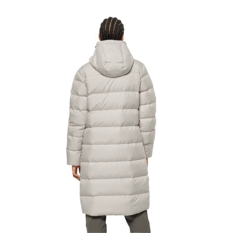 Brand Jack Wolfskin Women's Frozen Palace Coat Origins Winter Pearl