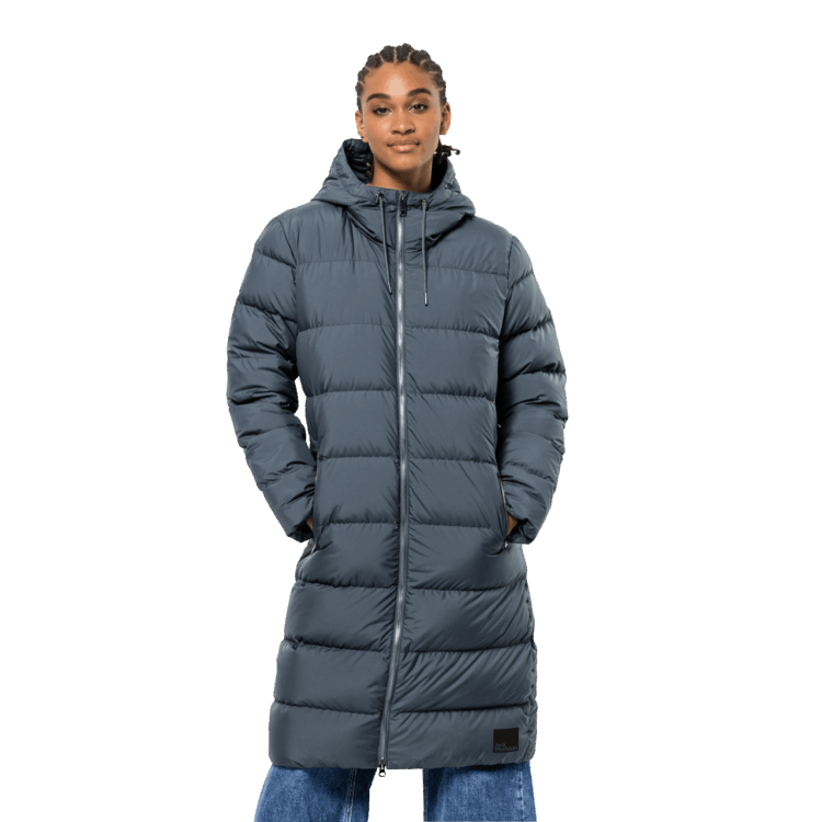 Slate Blue Brand Jack Wolfskin Women's Frozen Palace Coat