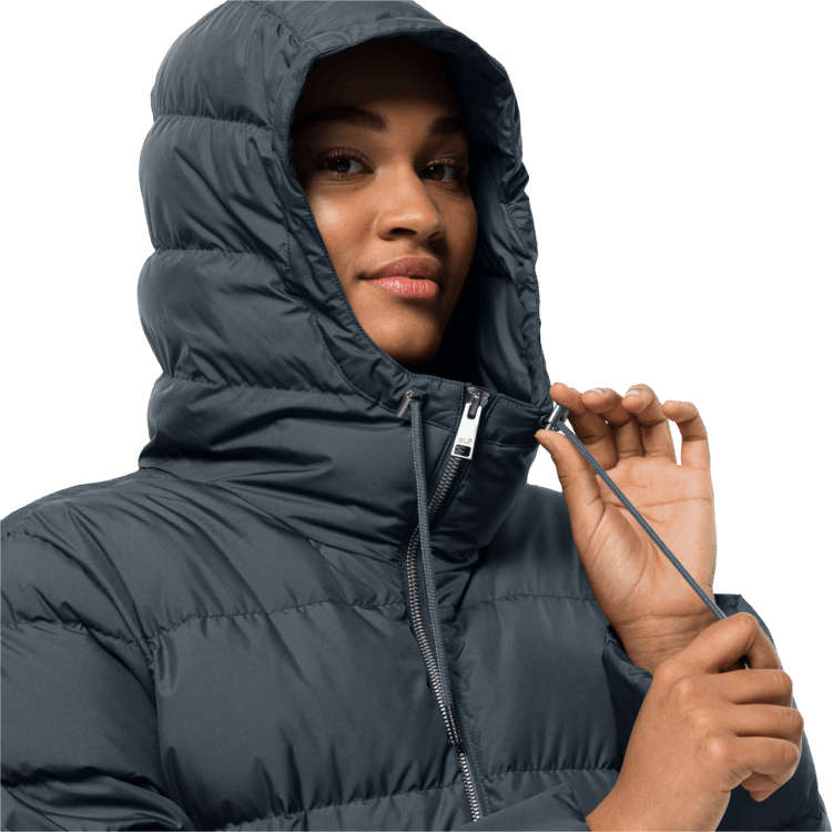 Slate Blue Brand Jack Wolfskin Women's Frozen Palace Coat