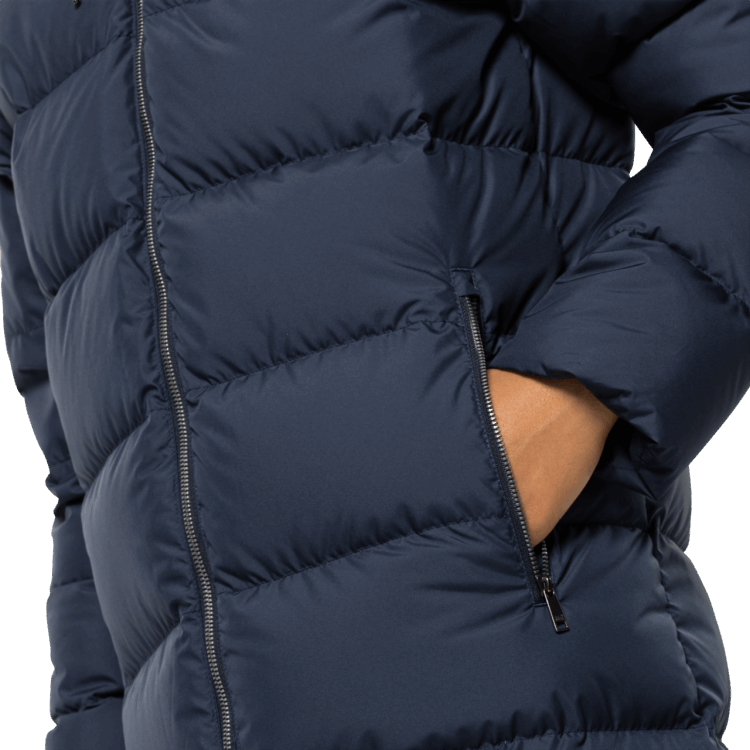 Night Blue Brand Jack Wolfskin Women's Frozen Palace Coat Brands