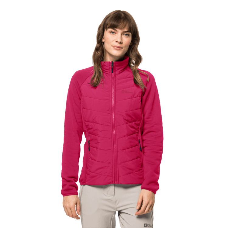 Fashion Women's Glaabach 3In1 Jacket Brand Jack Wolfskin Cranberry