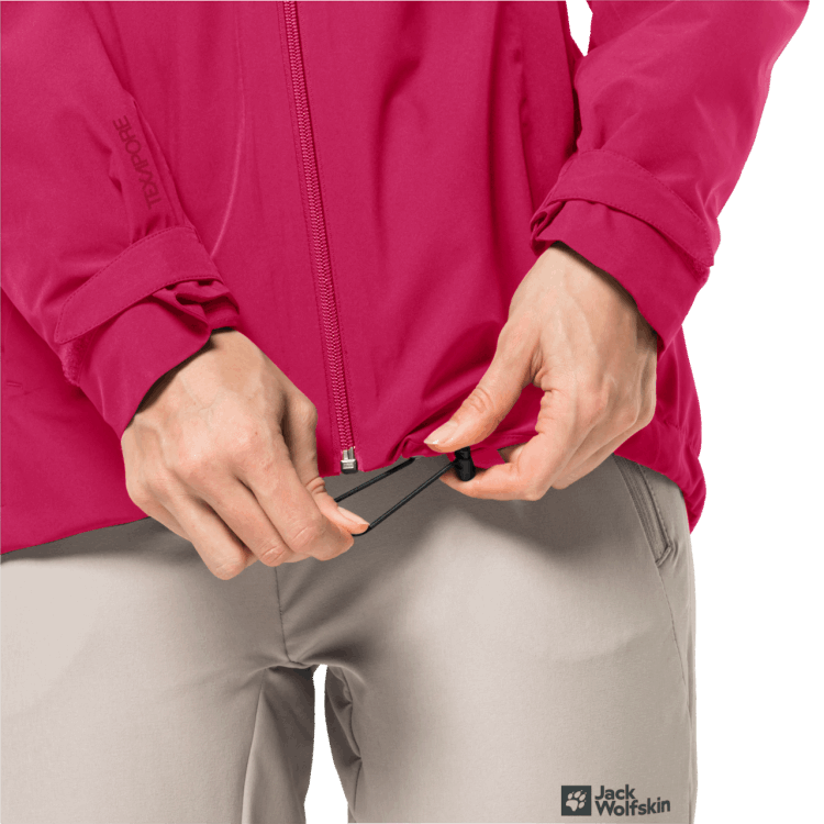 Fashion Women's Glaabach 3In1 Jacket Brand Jack Wolfskin Cranberry