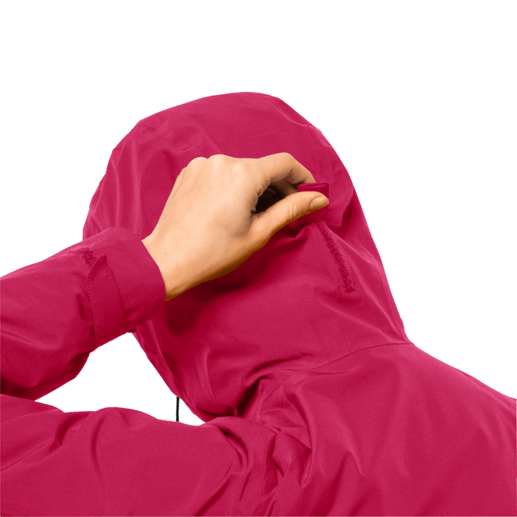Fashion Women's Glaabach 3In1 Jacket Brand Jack Wolfskin Cranberry