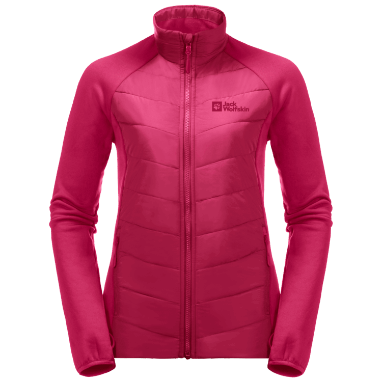 Fashion Women's Glaabach 3In1 Jacket Brand Jack Wolfskin Cranberry