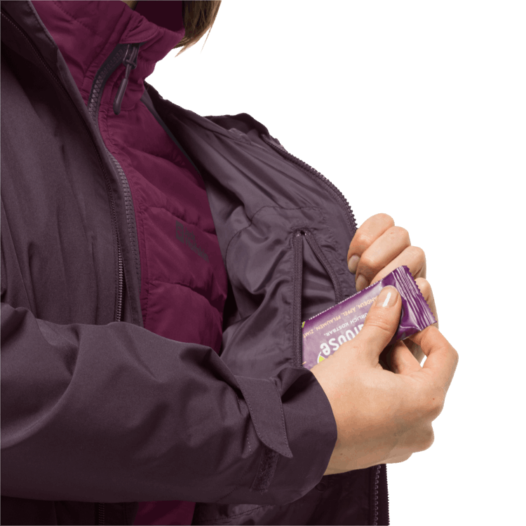 Collection Women's Glaabach 3In1 Jacket Grapevine Brand Jack Wolfskin