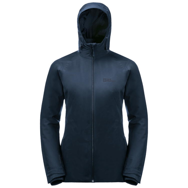 Collections Brand Jack Wolfskin Night Blue Women's Glaabach 3In1 Jacket