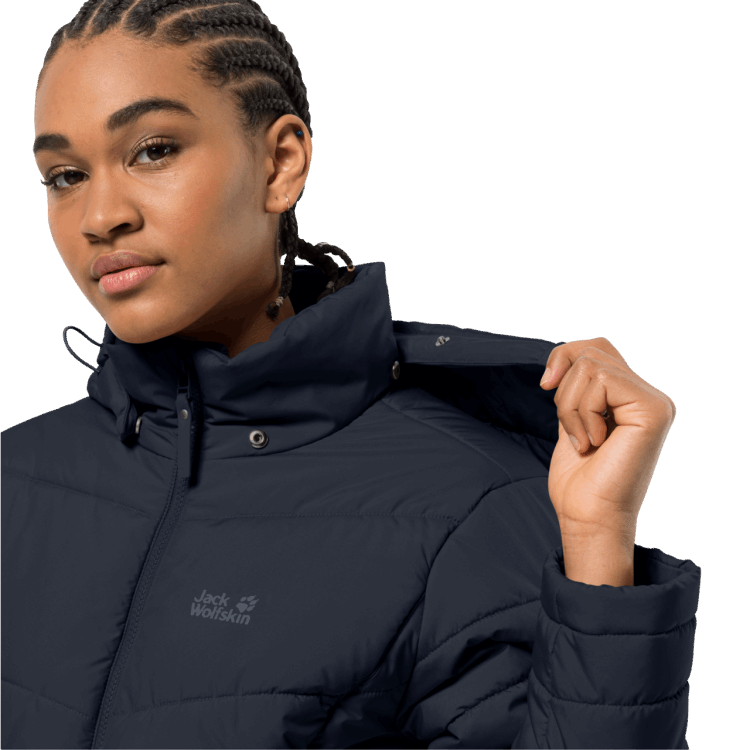 Brand Night Blue Women's North York Coat Brand Jack Wolfskin