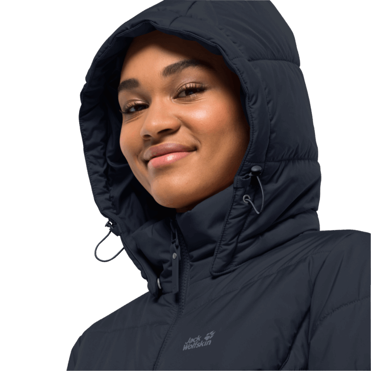 Brand Night Blue Women's North York Coat Brand Jack Wolfskin