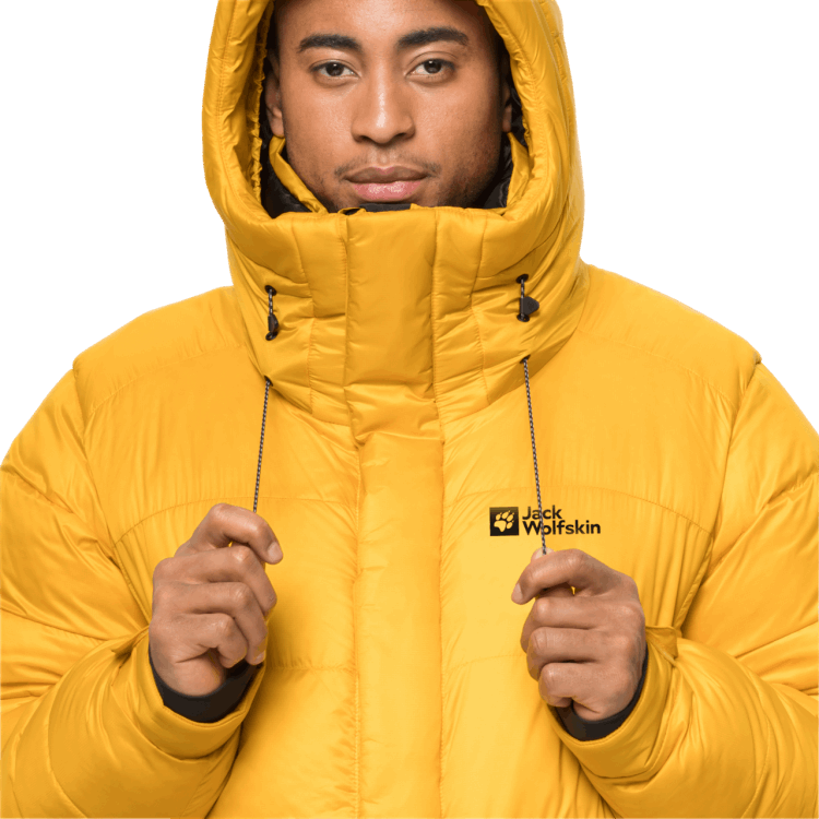 1995 Series Down Hoody Burly Yellow Xt Best Brand Jack Wolfskin